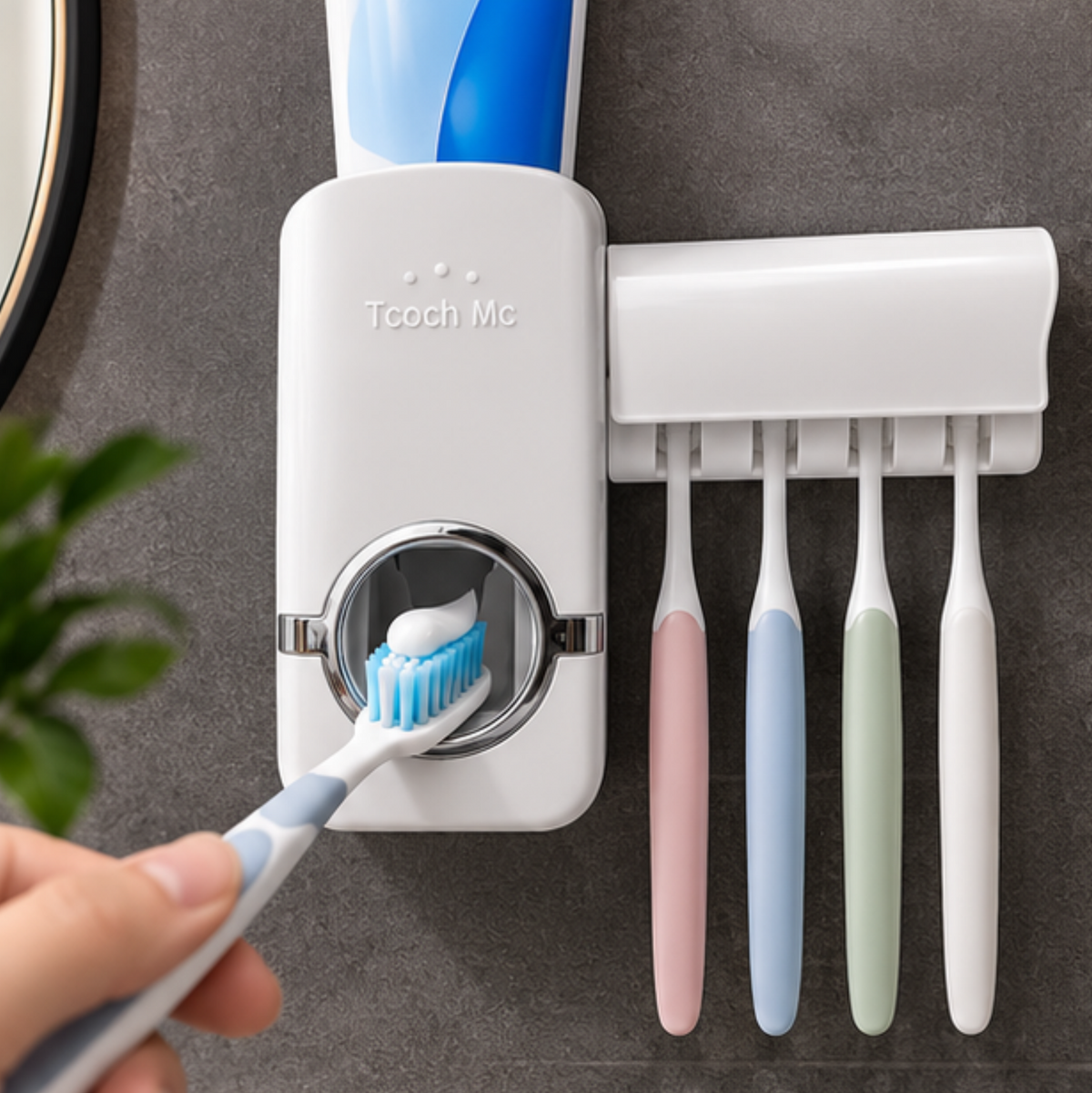 Dispensador pasta de dientes