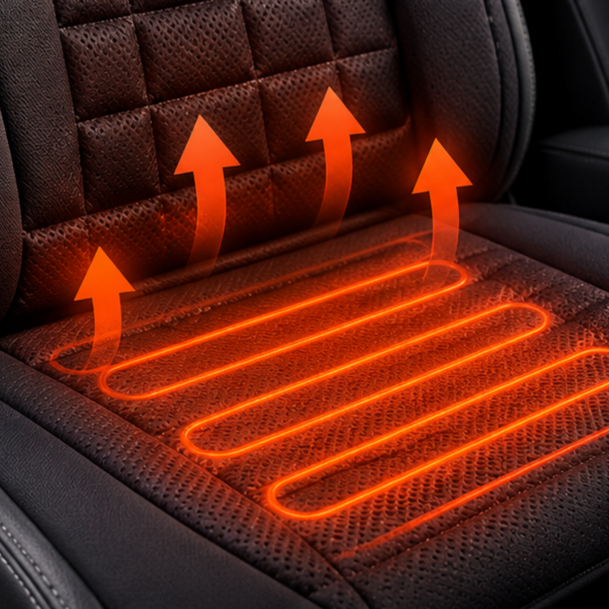 Funda calefactable universal para coche