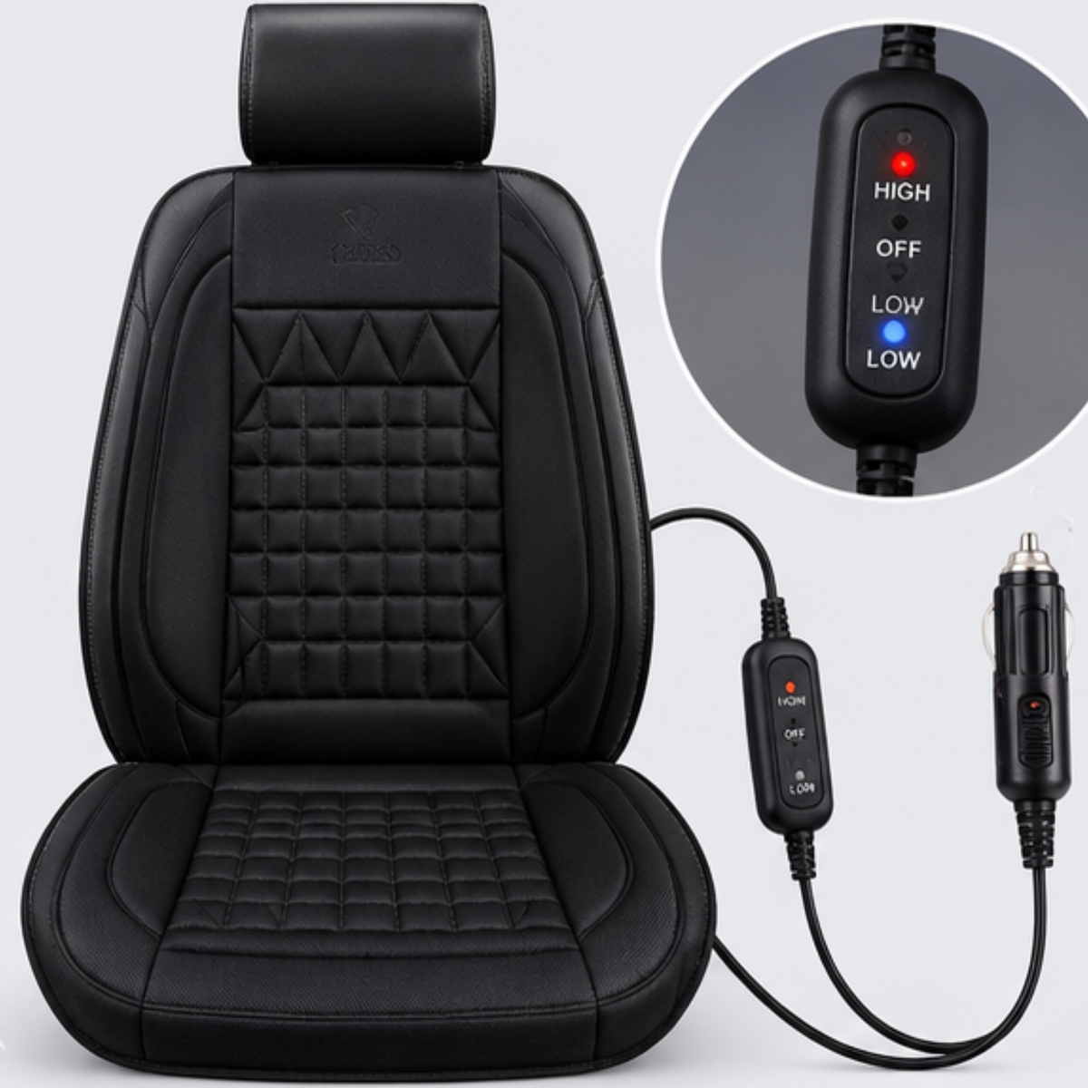 Funda calefactable universal para coche